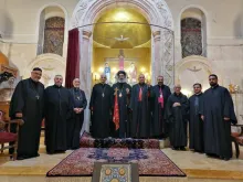 مطرانية السريان الأرثوذكس تنظم احتفالا في كاتدرائية مار أفرام السرياني في حلب بمناسبة مرور ١٠٧ سنوات على المجازر السريانية